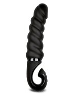 G-Vibe - Gjack2 - Geribbelde Bioskin Vibrator - Zwart