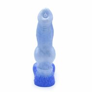 Kiotos Monstar - XXL Dildo Beast No. 57 Michel The Mastiff - Blauw/Wit