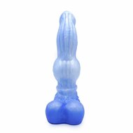 Kiotos Monstar - XXL Dildo Beast No. 57 Michel The Mastiff - Blauw/Wit