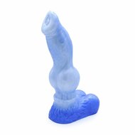 Kiotos Monstar - XXL Dildo Beast No. 57 Michel The Mastiff - Blauw/Wit