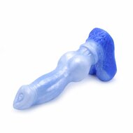 Kiotos Monstar - XXL Dildo Beast No. 57 Michel The Mastiff - Blauw/Wit