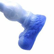 Kiotos Monstar - XXL Dildo Beast No. 57 Michel The Mastiff - Blauw/Wit