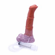 Kiotos Monstar - XXL Squirting Dildo Beast No. 58 Paolo the Pony - Rood/Wit