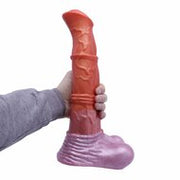 Kiotos Monstar - XXL Squirting Dildo Beast No. 58 Paolo the Pony - Rood/Wit