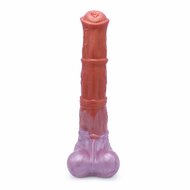 Kiotos Monstar - XXL Squirting Dildo Beast No. 58 Paolo the Pony - Rood/Wit