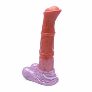 Kiotos Monstar - XXL Squirting Dildo Beast No. 58 Paolo the Pony - Rood/Wit