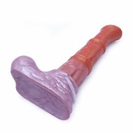 Kiotos Monstar - XXL Squirting Dildo Beast No. 58 Paolo the Pony - Rood/Wit
