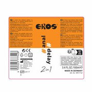 Eros - 2-in-1 #anal #delay Anaal Verdovend Glijmiddel - 250 ml