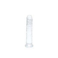 Kiotos Cox Clear - Dildo 06 - Transparante Dildo Met Zuignap - Lengte 160 mm - Diameter 30 mm
