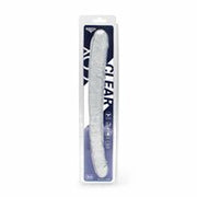 Kiotos Cox Clear - Dildo Dong 05 - Transparantie Dubbele Dildo - Lengte 31.5 cm - Diameter 30/40 mm