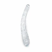 Kiotos Cox Clear - Dildo Dong 05 - Transparantie Dubbele Dildo - Lengte 31.5 cm - Diameter 30/40 mm