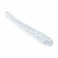 Kiotos Cox Clear - Dildo Dong 05 - Transparantie Dubbele Dildo - Lengte 31.5 cm - Diameter 30/40 mm