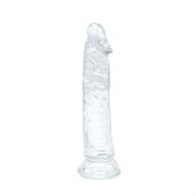 Kiotos Cox Clear - Transparante Dildo 04 - Lengte 215 mm - Diameter 40 mm - TPE