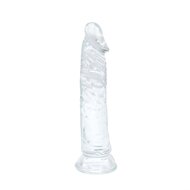 Kiotos Cox Clear - Transparante Dildo 04 - Lengte 215 mm - Diameter 40 mm - TPE