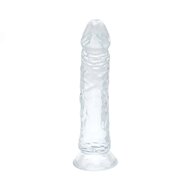 Kiotos Cox Clear - Transparante Dildo 04 - Lengte 215 mm - Diameter 40 mm - TPE