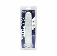Kiotos Cox Clear - Dildo 03 - Transparante Dildo - Lengte 190 mm - Diameter 40 mm - TPE