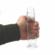 Kiotos Cox Clear - Dildo 03 - Transparante Dildo - Lengte 190 mm - Diameter 40 mm - TPE