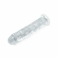 Kiotos Cox Clear - Dildo 03 - Transparante Dildo - Lengte 190 mm - Diameter 40 mm - TPE