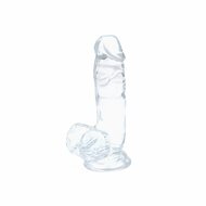 Kiotos Cox Clear - Dildo 02 - Transparante Dildo - Lengte 155 mm - Diameter 35 mm