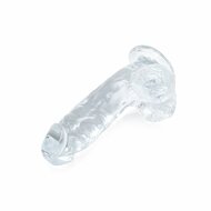 Kiotos Cox Clear - Dildo 02 - Transparante Dildo - Lengte 155 mm - Diameter 35 mm