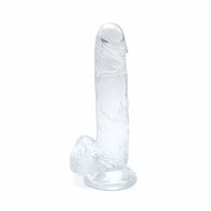 Kiotos Cox Clear - Dildo 01 - Transparante Dildo - Lengte 220 mm - Diameter 45 mm - TPE