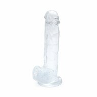 Kiotos Cox Clear - Dildo 01 - Transparante Dildo - Lengte 220 mm - Diameter 45 mm - TPE