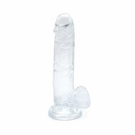 Kiotos Cox Clear - Dildo 01 - Transparante Dildo - Lengte 220 mm - Diameter 45 mm - TPE