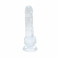 Kiotos Cox Clear - Dildo 01 - Transparante Dildo - Lengte 220 mm - Diameter 45 mm - TPE