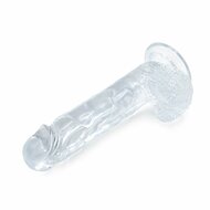 Kiotos Cox Clear - Dildo 01 - Transparante Dildo - Lengte 220 mm - Diameter 45 mm - TPE