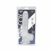 Kiotos Cox Clear - Dildo 01 - Transparante Dildo - Lengte 220 mm - Diameter 45 mm - TPE