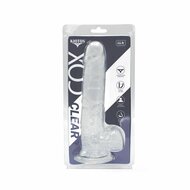 Kiotos Cox Clear - Dildo 01 - Transparante Dildo - Lengte 220 mm - Diameter 45 mm - TPE