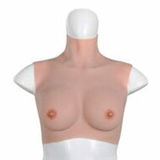 XX-DreamToys - Ultra Realistische Bodysuit - Male to Female - Vrouwentorso Met Borsten - Lichte Huidskleur - S