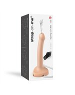 Strap-On-Me - Squirting Cum Dildo - Spuitende Dildo - Maat S - Lichte Huidskleur