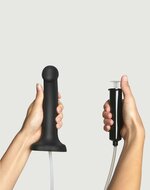 Strap-On-Me - Squirting Cum Dildo - Spuitende Dildo - Maat S - Zwart