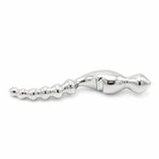 Kiotos Steel - Curve Steel Dildo Ridges - Dildo met Ribbels - RVS