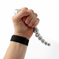 Kiotos Steel - Curve Steel Dildo Ridges - Dildo met Ribbels - RVS