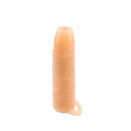Chisa 0velties - Real Feel Penis Sleeve Met Ball Strap En Open Bovenkant