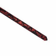 Liebe Seele - Victorian Garden Blinddoek Met Zachte Pluche Binnenvoering - Vegan Vriendelijk - Zwart/Rood