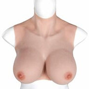 XX-DreamToys - Ultra Realistische Bodysuit - Male to Female - Vrouwentorso Met Borsten - Lichte Huidskleur - L