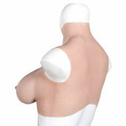 XX-DreamToys - Ultra Realistische Bodysuit - Male to Female - Vrouwentorso Met Borsten - Lichte Huidskleur - L