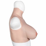 XX-DreamToys - Ultra Realistische Bodysuit - Male to Female - Vrouwentorso Met Borsten - Lichte Huidskleur - L