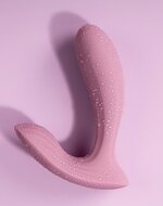 Svakom - Erica - Draagbare Vibrator Met App Control - Twee Motoren - Lichtroze