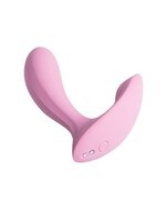 Svakom - Erica - Draagbare Vibrator Met App Control - Twee Motoren - Lichtroze