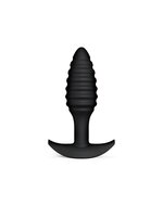 Dorcel - Buttplug - Spiraalvormige Buttplug - Anaal Speeltje - Siliconen - Zwart