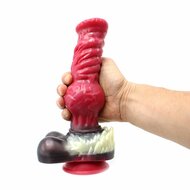 Kiotos Monstar - Amazing Dildo Beast 81 - Siliconen - Lengte 26 cm - Diameter 76 mm