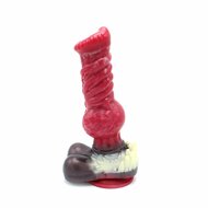 Kiotos Monstar - Amazing Dildo Beast 81 - Siliconen - Lengte 26 cm - Diameter 76 mm