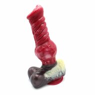 Kiotos Monstar - Amazing Dildo Beast 82 - Siliconen - Lengte 34 cm - Diameter 10 cm