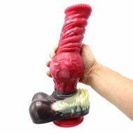 Kiotos Monstar - Amazing Dildo Beast 82 - Siliconen - Lengte 34 cm - Diameter 10 cm