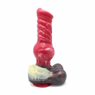 Kiotos Monstar - Amazing Dildo Beast 82 - Siliconen - Lengte 34 cm - Diameter 10 cm