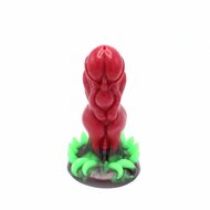 Kiotos Monstar - Amazing Dildo Beast 83 - Siliconen - Lengte 20 cm - Diameter 7 cm - Multicolour